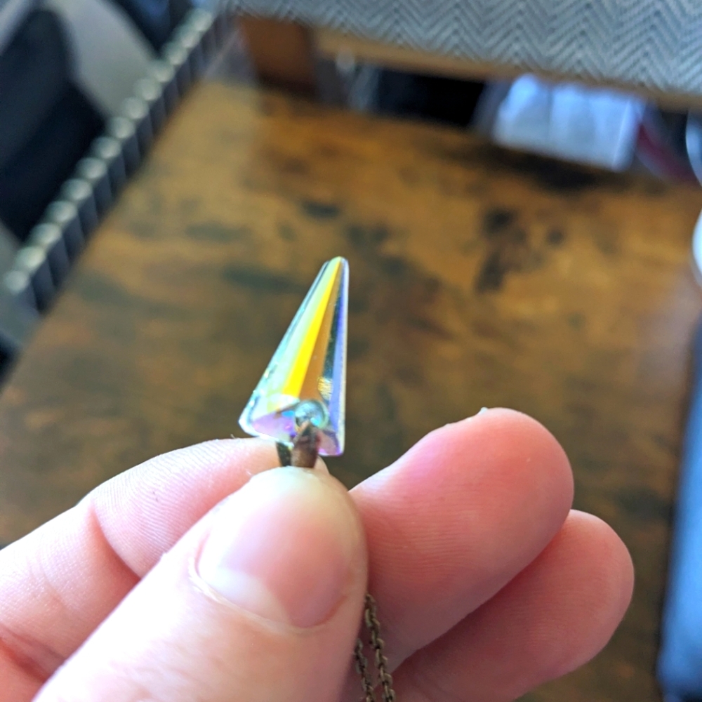 Rainbow Prism Necklace
